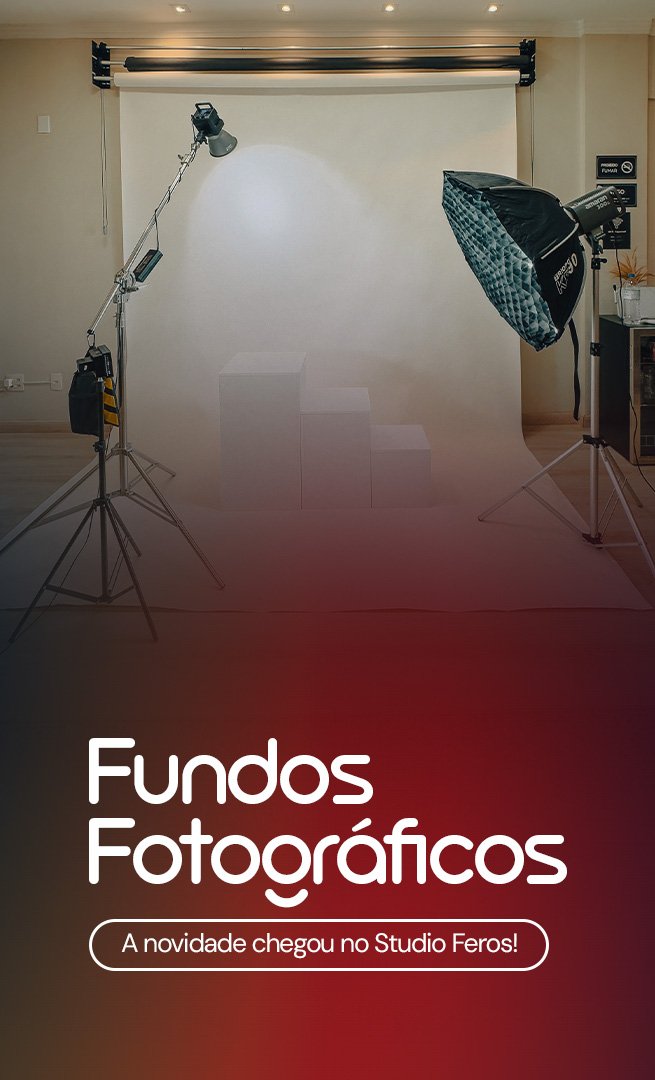 Fundos Fotográficos: a novidade chegou no Studio Feros!